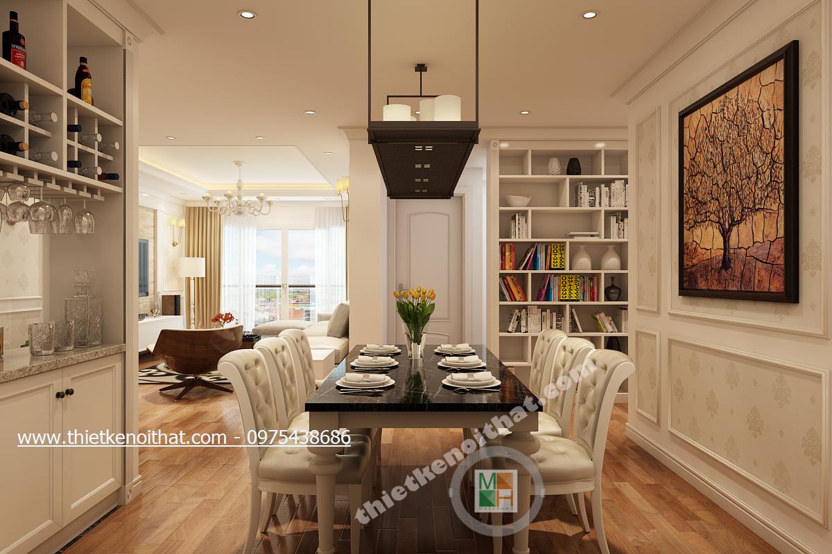 Thi công căn hộ cao cấp tại Mandarin Garden Hòa Phát